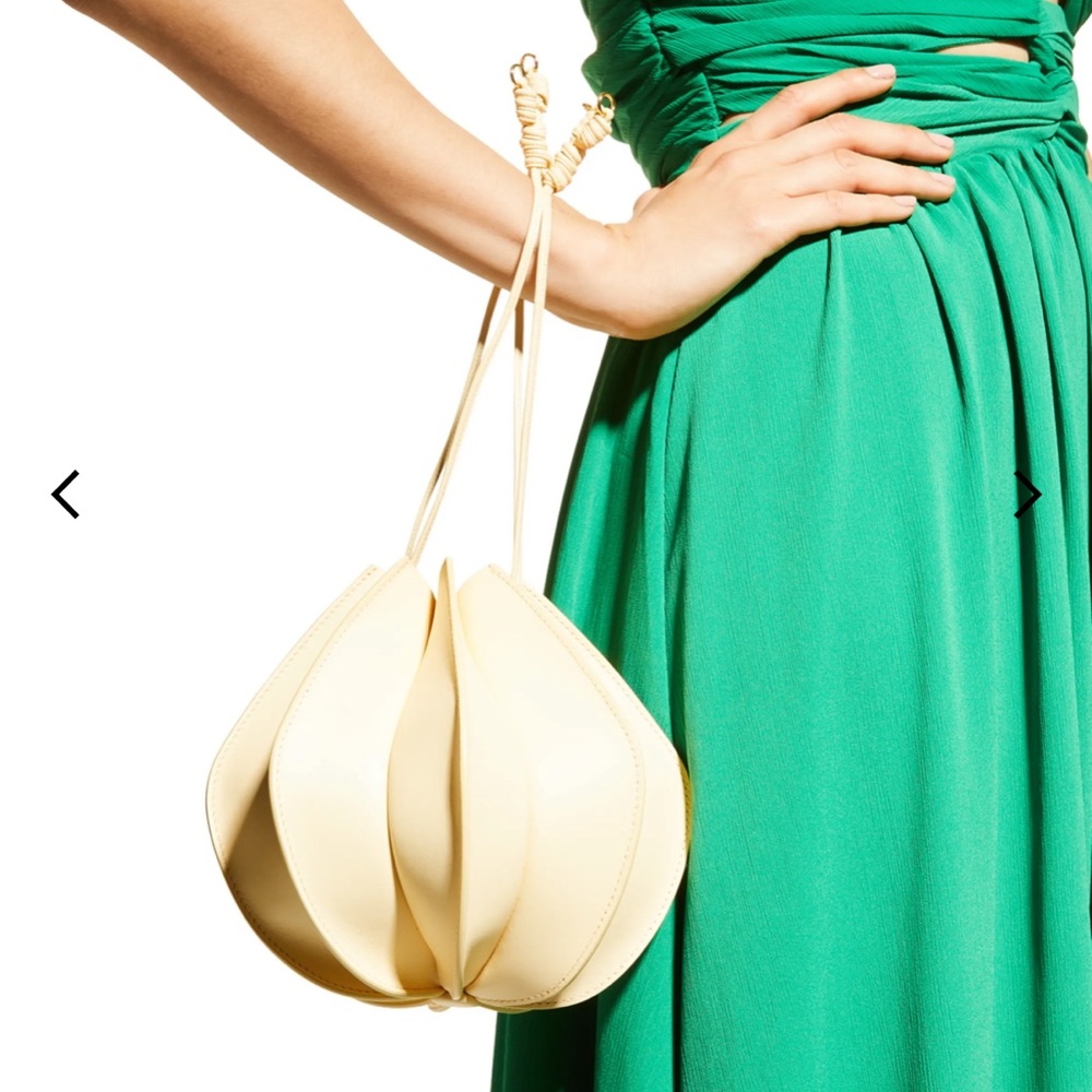 Ulla Johnson Cream Drawstring Bag - Picture 3 of 14
